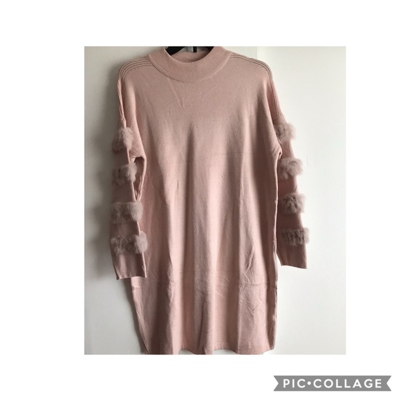 Gorgeous blush tunic/mini - Picture 1 of 4